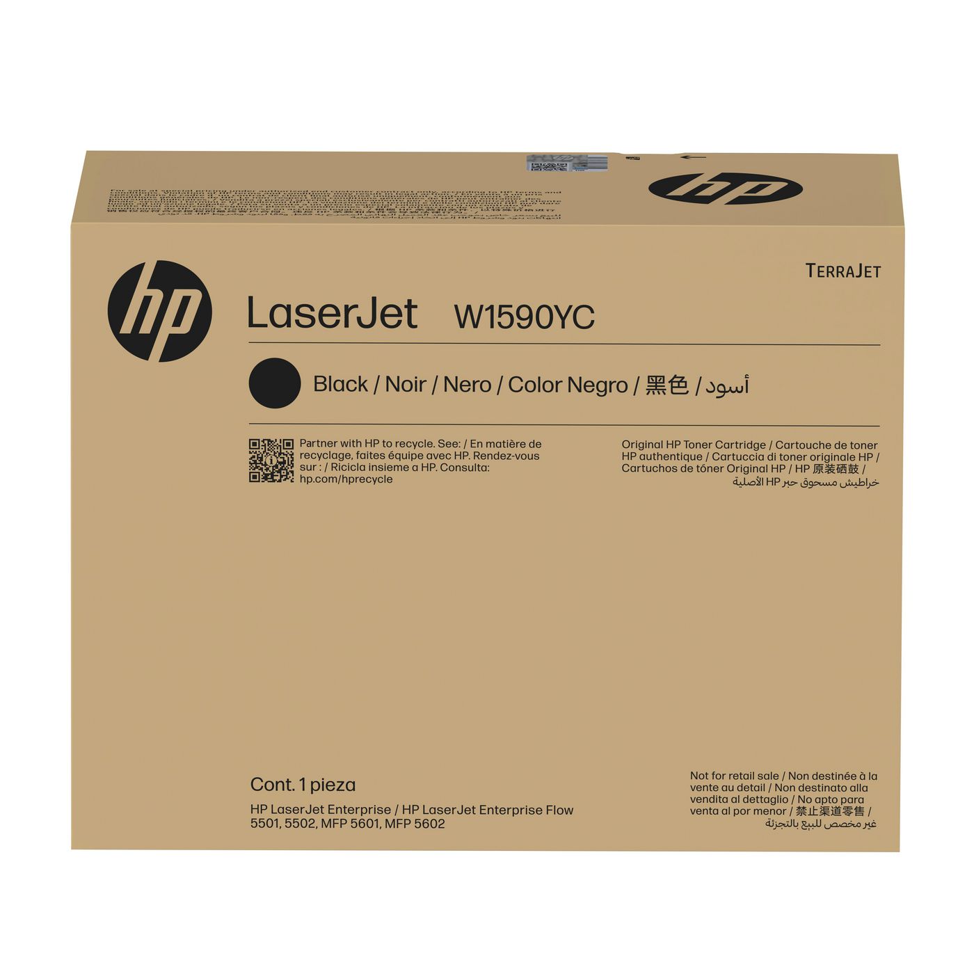 HP 159Y Schwarz Toner – Original – 26'000 Seiten