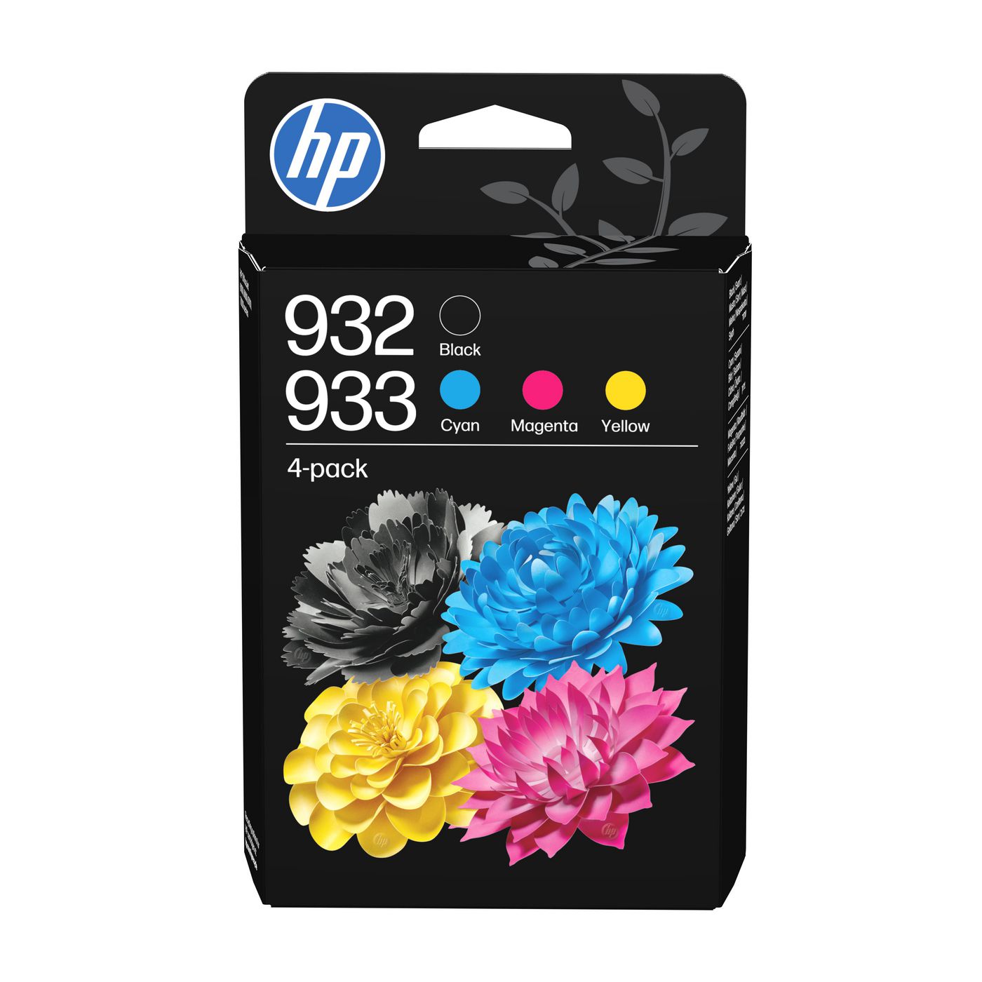 HP 932/933 Tintenpatronen-Multipack, Schwarz/Cyan/Magenta/Gelb (Original) – für OfficeJet 6100/6700/7110 …