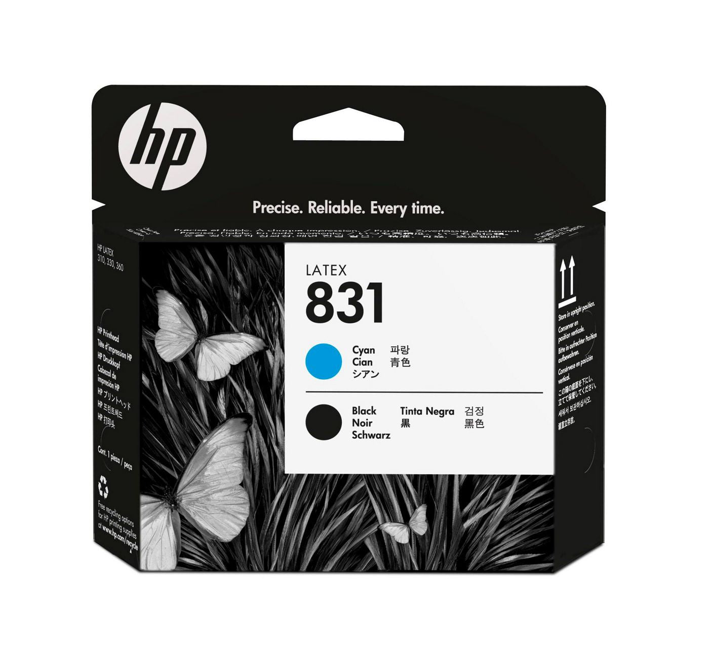 HP 831 Druckkopf Schwarz/Cyan – für Latex 110/Latex 310/Latex 330