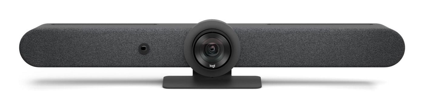 Logitech Medium Room Video – 4K Ultra HD Videokonferenzsystem, 5× optischer Zoom, mit externem Schnittstellenmodul