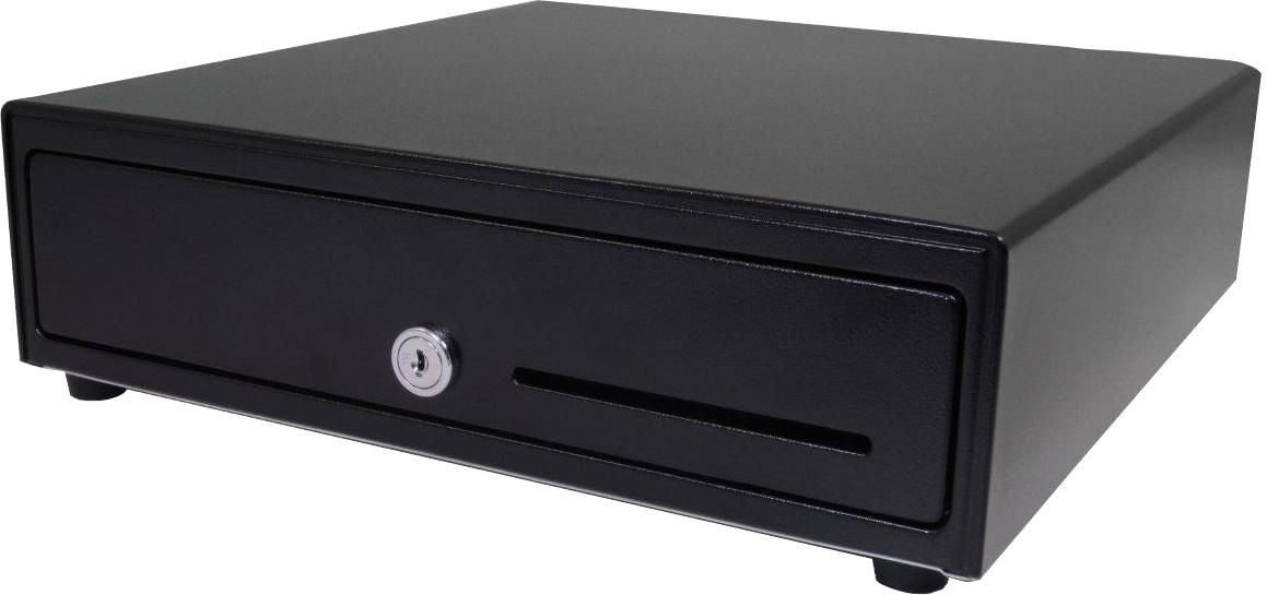 HP Engage One Prime – Kassenschublade, 4 Scheine/4 Münzen, 336 × 336 × 101 mm, Schwarz, für HP Engage One Prime