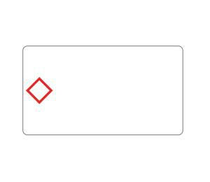 Brother LTZ12105FGHS – Etiketten (Rolle) 155 × 105 mm – weiss, rot – 200 Etiketten/Rolle