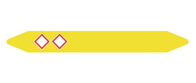 Brother LTZ16052FPIC – Etiketten (Rolle) 450 × 52 mm – Gelb – 130 Etiketten/Pack
