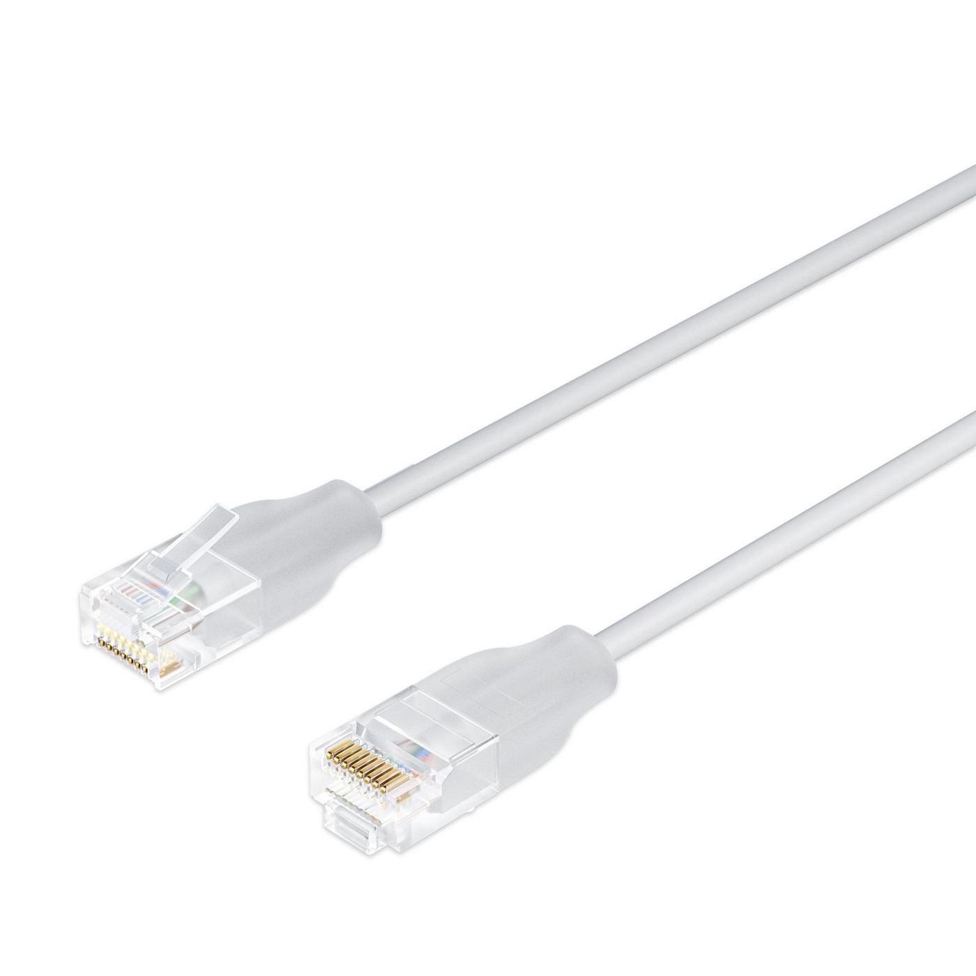 Lanview LightFlex Patchkabel – Cat6 U/UTP, 5 m, Weiss, LSZH, RJ-45