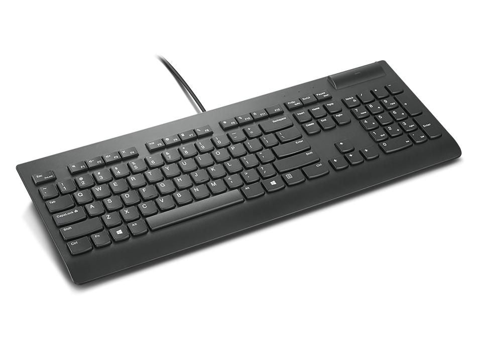 Lenovo 4Y41B69364 – Tastatur – kabelgebunden, USB – AZERTY (BE) – Schwarz