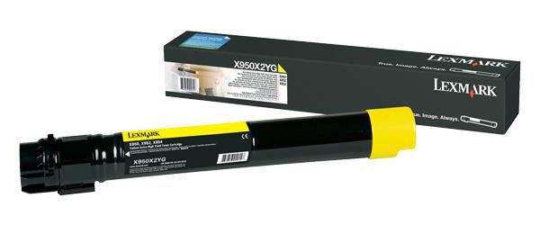 Lexmark Toner – gelb, 22000 Seiten – für Color-Laserdrucker/Multifunktionsgeräte