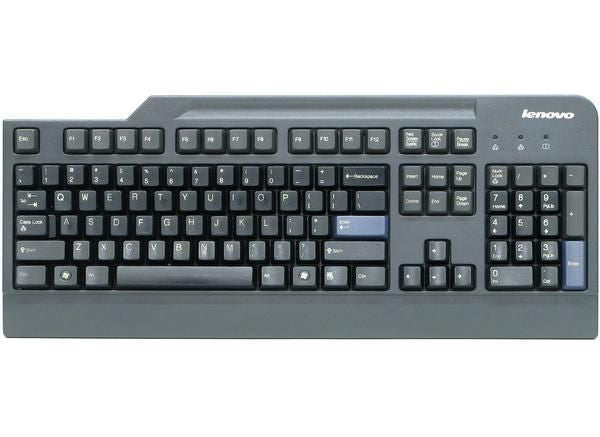 Lenovo Tastatur – kabelgebunden – USB – QWERTY (US-INT) – schwarz