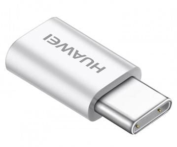 Huawei USB-C-zu-Micro-USB-Adapter – Weiss