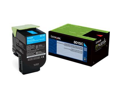 Lexmark Toner – cyan, 2000 Seiten