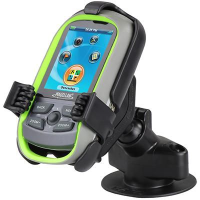 RAM Mounts RAP-SB-178-MA15U – Klebebasis für Magellan eXplorist, Schwarz
