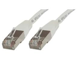 Microconnect Patchkabel – Cat5e F/UTP, 1 m, RJ-45, Weiss