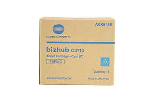 Konica Minolta TNP-51C Cyan Toner – Original – 5'000 Seiten – für Konica Minolta Bizhub C3110