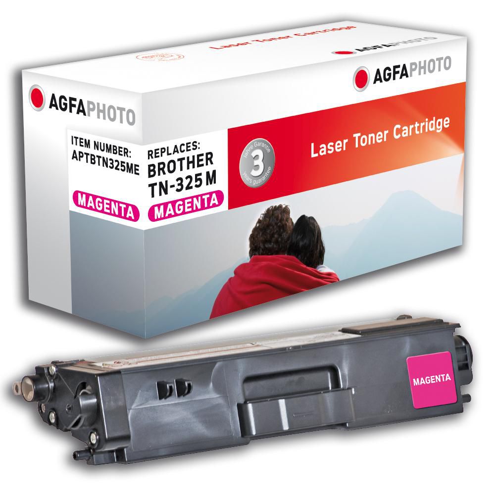 AgfaPhoto TN-325M Magenta Toner – Kompatibel – 3'500 Seiten – für Brother HL 4140CN/HL 4150CDN/HL 4570CDW