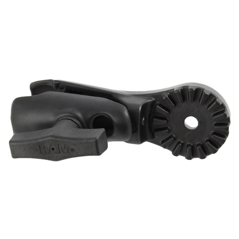 RAM Mounts RAM-162BAU – Ratschensockel, Aluminium, Kugeldurchmesser 3,81 cm, Schwarz
