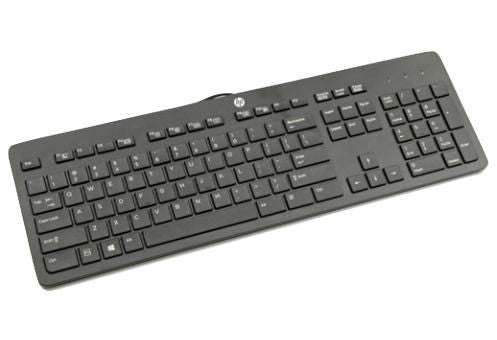 HP Tastatur – mechanisch, kabelgebunden – QWERTY (US-INT) – schwarz