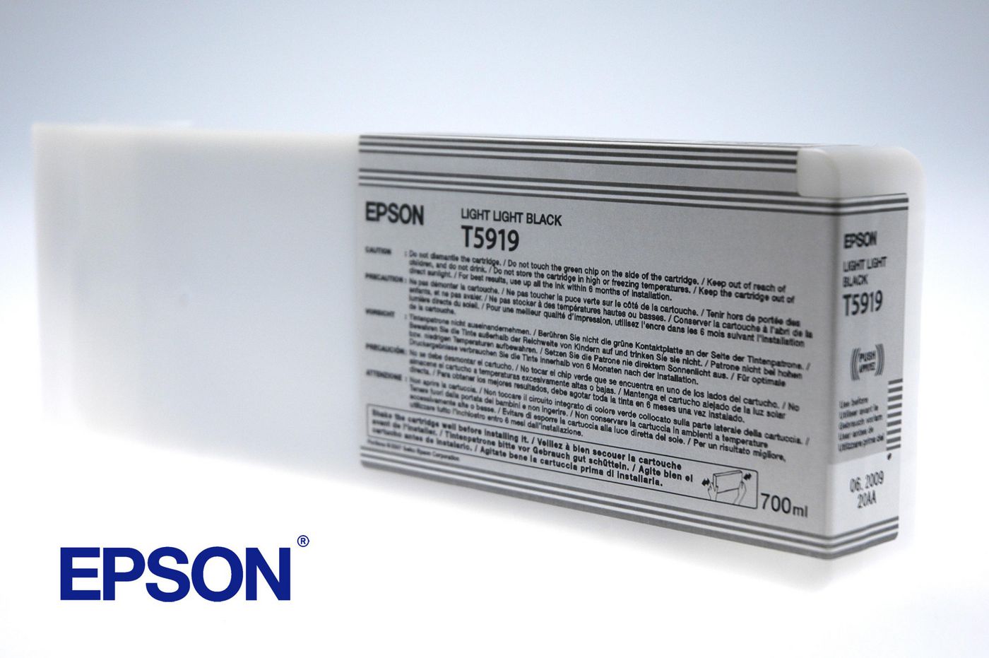 Epson Tintenpatrone T5919, Schwarz, 700 ml