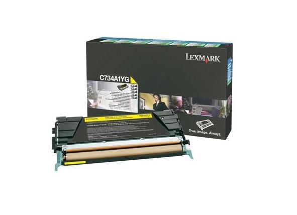 Lexmark Toner – gelb, 6000 Seiten