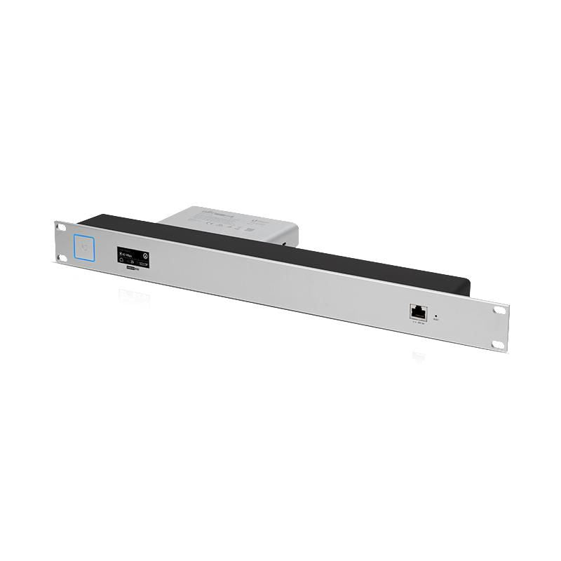 Ubiquiti CKG2-RM – Frontabdeckung, für CloudKey G2/CloudKey G2 Plus, 19" (48,3 cm), Schwarz/Silber, 1× RJ‑45