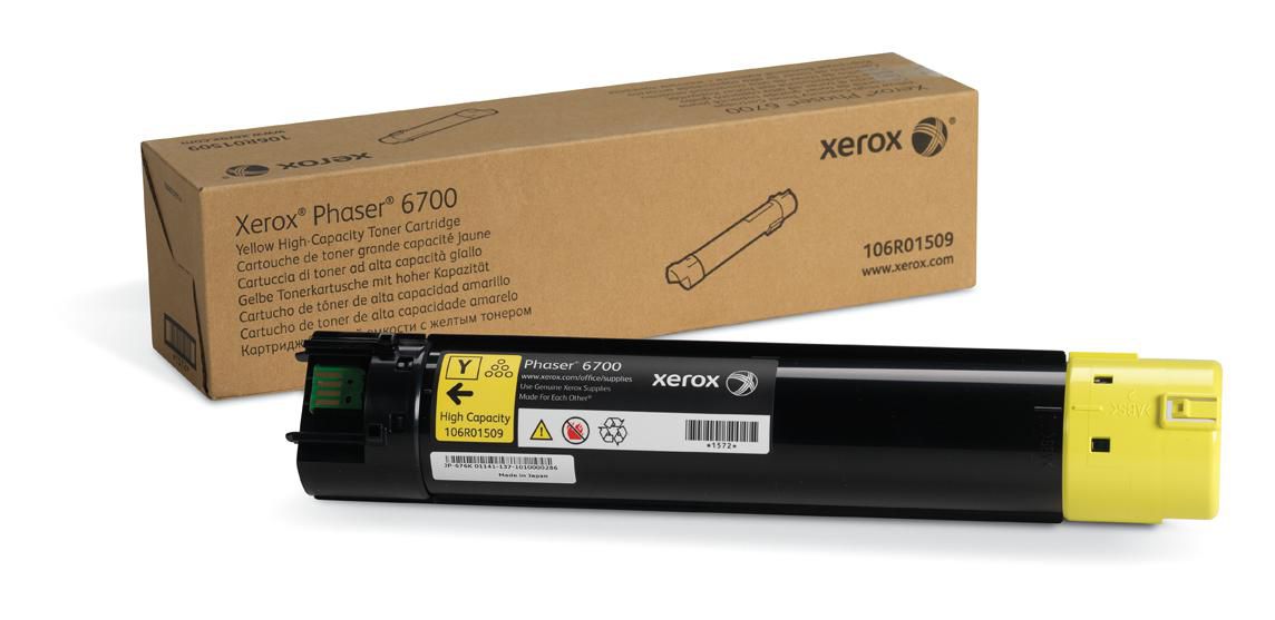 Xerox Toner – Gelb, 12000 Seiten