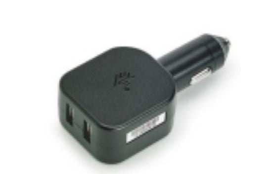 Zebra Autoladegerät (Zigarettenanzünder) – 12,5 W, 2× USB-A