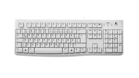 Logitech K120 für Business – Tastatur – kabelgebunden – QWERTZ (DE) – Weiss
