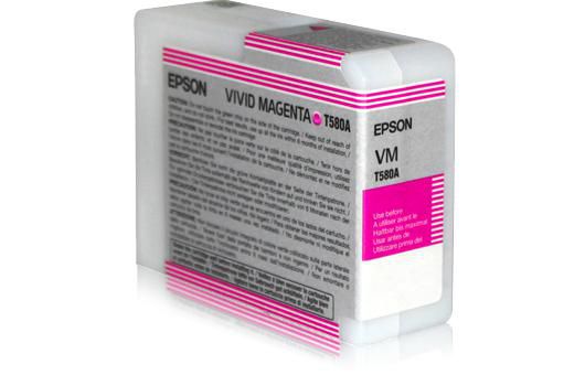 Epson Tintenpatrone T580A, Magenta