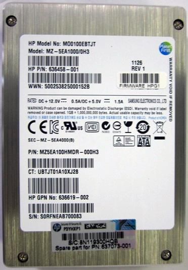 HPE 636599-B21 – für 2,5" SSD, SATA