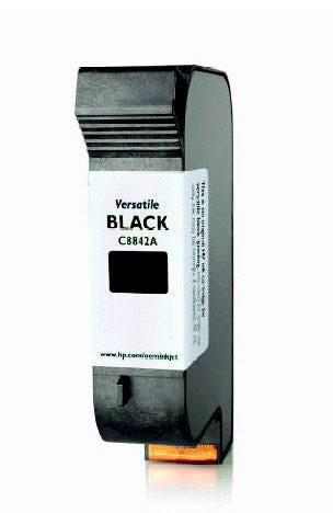 HP Tintenpatrone C8842A, schwarz – für Inkjetdrucker, Multifunktionsgeräte