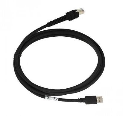 Zebra USB-Kabel – USB-A-Stecker, geschirmt, BC-1.2 – 4,6 m