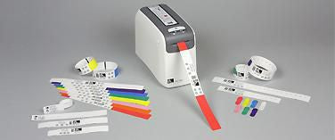 Zebra Armbandetiketten Z-Band Direct, 25 mm × 178 mm, weiss, 6 Stück/Box