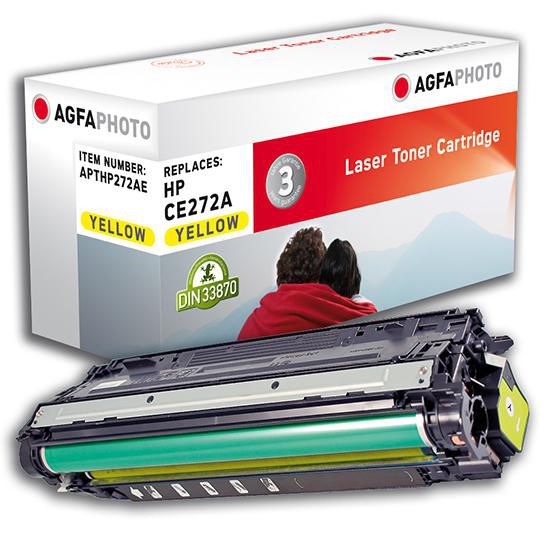 AgfaPhoto Toner CE272A – Gelb, 15000 Seiten
