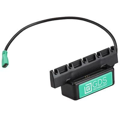 RAM Mounts GDS Dock V3 Kfz-Ladehalterung – Auto, USB – für Tablet/Smartphone – Schwarz/Grün