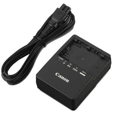 Canon LC-E6E Akkuladegerät – Li-Ion, 2 h – für Canon LP-E6 – Schwarz