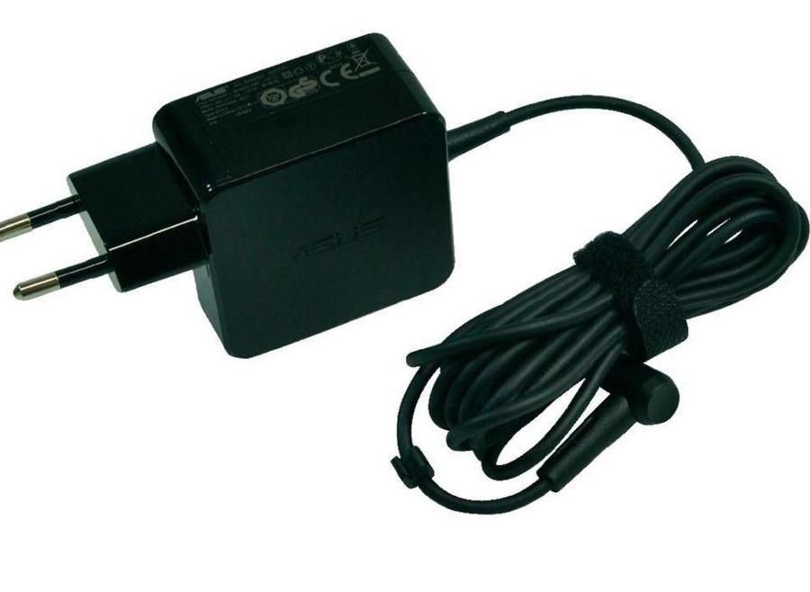 ASUS Netzteil 33 W, 19 V – EU-Stecker (Typ C) – für Asus C200MA, C300MA, X453MA und andere – schwarz