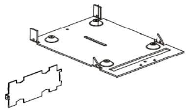 Zebra Halterung Front-Führungsplatte – für TTP2000, P1014142