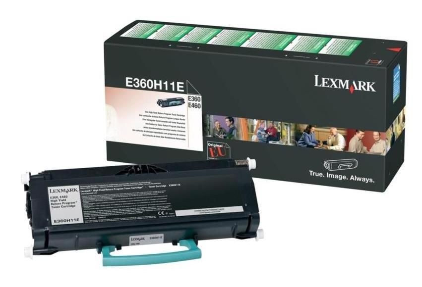 Lexmark Tonerkartusche E360H11E – Schwarz, 9'000 Seiten – für Lexmark E360, E460
