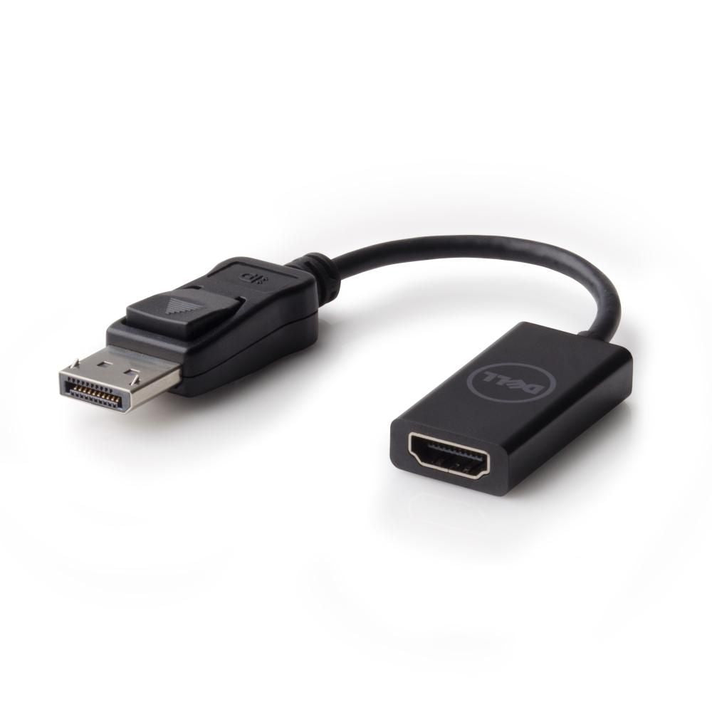 DELL DANAUBC087 Adapter DisplayPort zu HDMI – 4K (3840 × 2160), 0,2 m, HDMI 2.0 – Schwarz