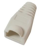 Microconnect Kabelentlastungstülle für RJ-45 – Weiss, 50 Stück, 6,40 mm