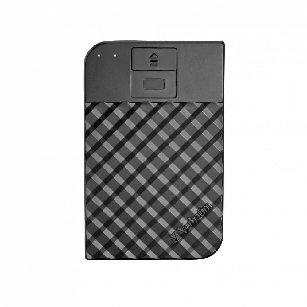 Verbatim Externes SSD-Laufwerk – 2 TB, USB 3.0, Fingerabdruckscanner