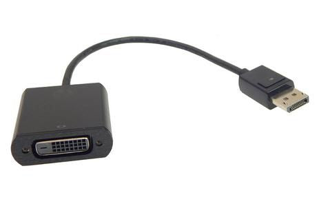 HP 752660-001 Adapter DisplayPort zu DVI – Schwarz