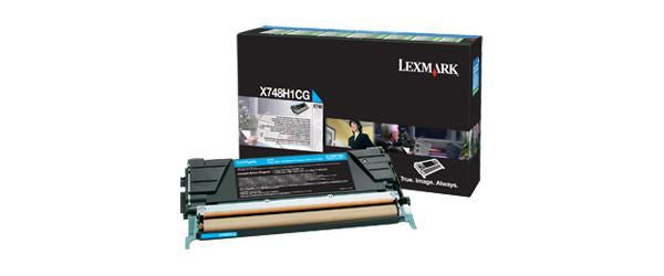 Lexmark Toner – cyan, 10000 Seiten