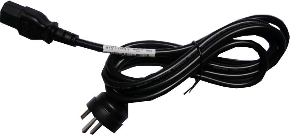 HPE Netzkabel – Dänemark–IEC C13, 1,9 m, 220 V, Schwarz
