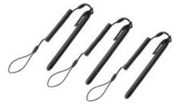 Zebra TC7X Stylus – Stylus, Kunststoff, Schwarz, für Zebra TC70/TC75, 3 Stück