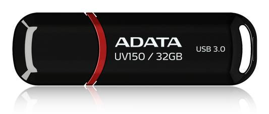 ADATA DashDrive UV150 – 32 GB, USB Typ-A, USB 3.2 Gen 1, Kappe, Schwarz