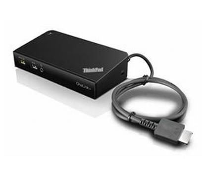 Lenovo ThinkPad OneLink+ Dockingstation – USB-A, 2× DP, 1× VGA, GbE, 3,5 mm Audio, für ThinkPad Yoga 260