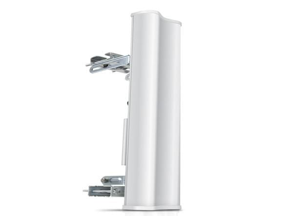 Ubiquiti Air Max Sector – Sektorantenne, 2,4 GHz, 15 dBi, Duale Polarisation, Weiss