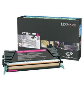Lexmark Toner – magenta, 10000 Seiten