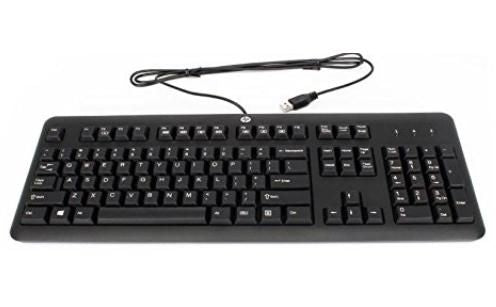 HP 672647-DH3 – Tastatur – Mechanisch – Kabelgebunden (USB) – QWERTY (Nordisch) – Schwarz