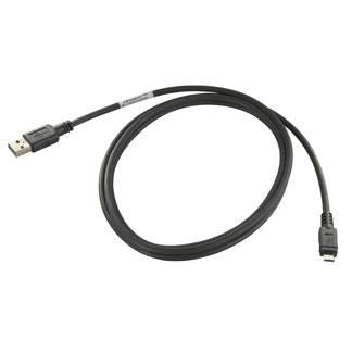 Zebra USB-Kabel – USB-A auf USB-A – USB 2.0 (480 Mbit/s) – Schwarz