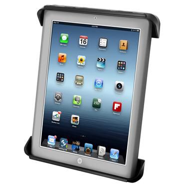 RAM Mounts Tablet-Tischhalterung – für Apple iPad (1.–4. Gen.), 10–11" Tablet – Passive Halterung – Schwarz
